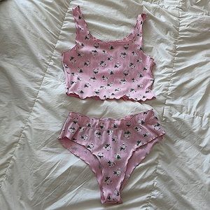 *NEW* Ribbed Pyjama Set